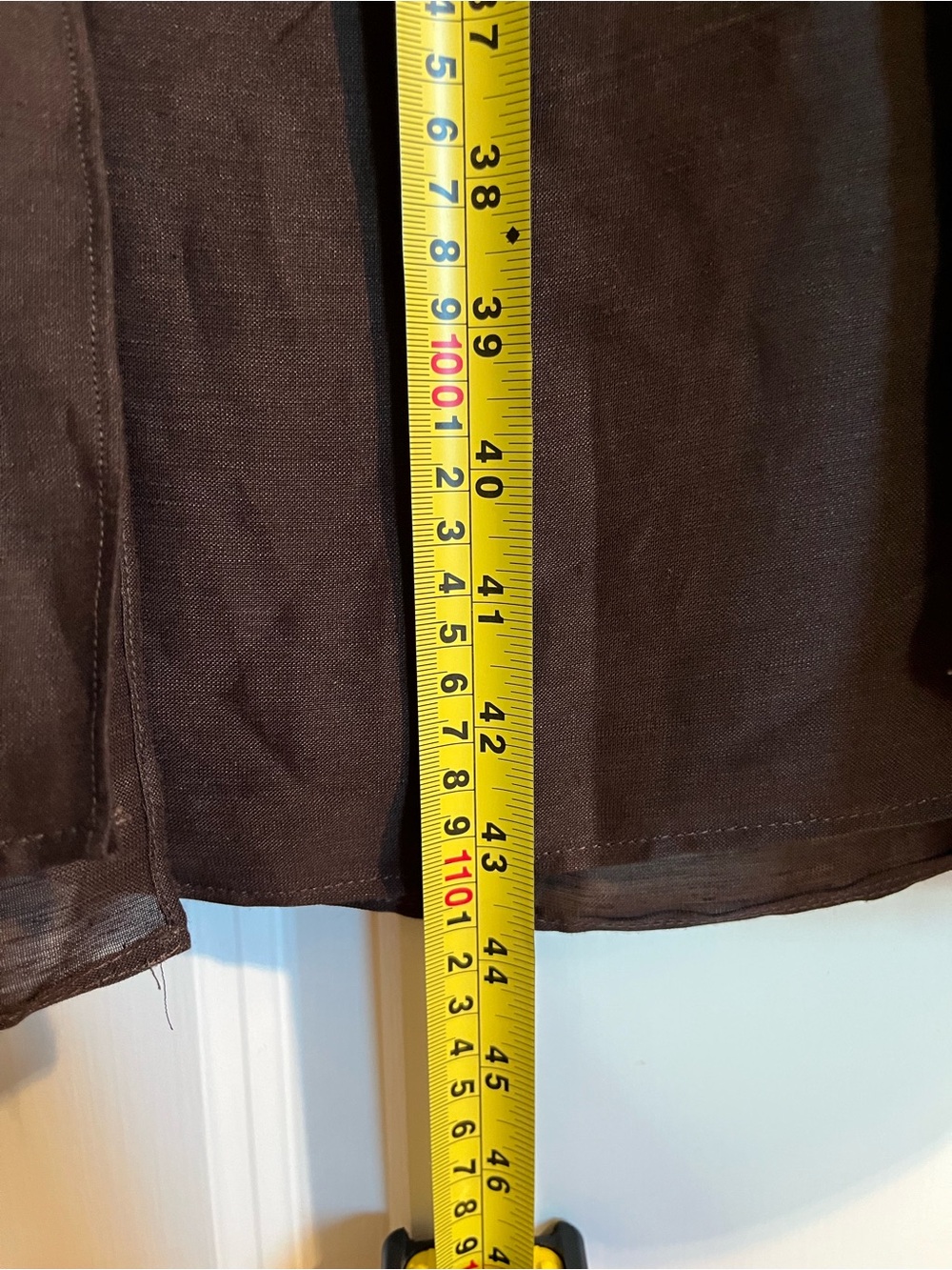 Massimo Dutti day dress, dark brown size S - Picture 11 of 11